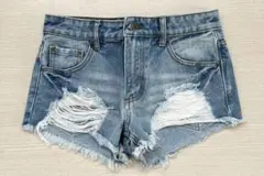 【美品】 FOREVER21　デニムショートパンツ S size