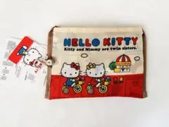 【新品•未使用】ハローキティ しまむら ショッピングバッグ（赤）サンリオ