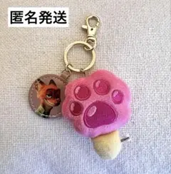 ズートピア ぬいぐるみチャーム ニック 肉球アイス
