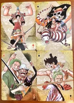 ONE PIECE ゴールデントランプ　ルフィ　ゾロ　サンジ等