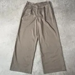 【美品】NATURAL BEAUTY BASIC ナチュラル ワイドパンツ M