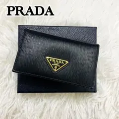 極美✨付属完備✨PRADA 名刺入れ カードケース レザー 現行のサムネイル