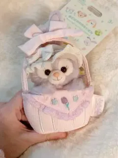 上海ディズニー　花畑シリーズ　ステラルーぬいぐるみキーチェーン