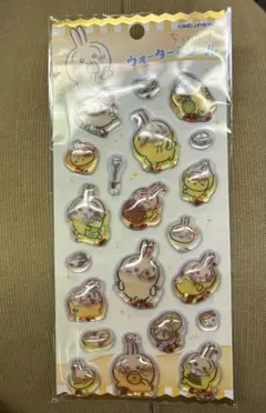 ちいかわ　うさぎ　ウォーターinシール