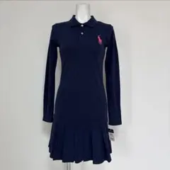 新品 RALPH LAUREN ラルフローレン ポロシャツワンピース ジュニア
