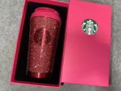 ◆バレンタイン2026 ・ステンレスタンブラーラインストーン473ml 1点