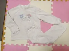 UNIQLO　ちぃかわ　マイメロ　クロミ　コラボ　フリースパジャマ　120センチ