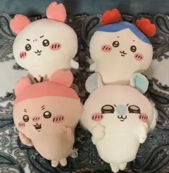 ちいかわ ぬいぐるみ カニカチューシャ ハチワレ 古本屋 カニちゃん モモンガ