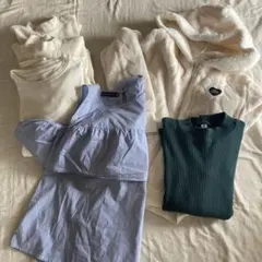 140cm 女の子洋服　16点セット　 夏服　ヒートテック込み