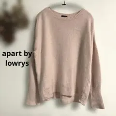 apart by lowrys♡チャイニーズラクーン・羊毛混ふわふわニット