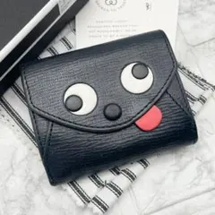アニヤハインドマーチ 長財布 アイズ eyes 目 ラウンドジップ レザー