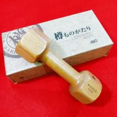 サントリー×asics限定コラボ品 樽ものがたり オーク材ダンベル スポーツ用品のサムネイル