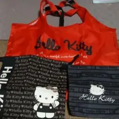 Hello Kitty エコバッグ オレンジ