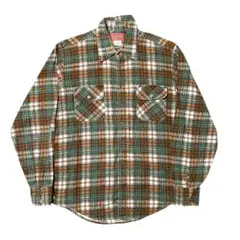 shaggy flannel shirt