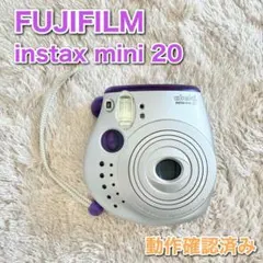 動作確認済み FUJIFILM チェキ instax mini 20 美品