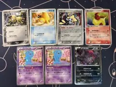 ポケモンカードneo 金銀 ブラッキー エーフィ イーブイ アンノーン 7枚