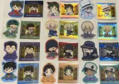コンプ最安値☆名探偵コナン ちぢませ隊 ステッカー赤井秀一 安室透 ジン工藤新一