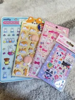 シールセット⭐︎ぷくぷくシール⭐︎ハローキティ⭐︎たまもりシール⭐︎おしりシール