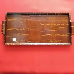 樺細工 長角盆 トレー