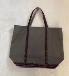 vanessabruno トートバッグ スパンコール グレーのサムネイル