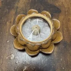 【花】甍　瓦　美濃国分寺跡出土　奈良〜平安初期　本歌保証　骨董　古美術 花】甍 瓦 美濃国分寺跡出土 奈良〜平安初期 本歌保証 骨董 古美術