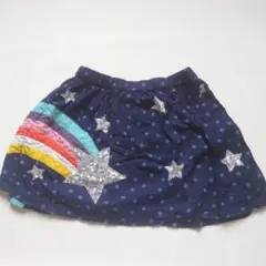 mini Boden ネイビー スター&レインボースカート 3Y4Yのサムネイル