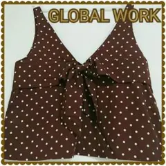 GLOBAL WORK☆DOT2wayキャミ