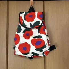 マリメッコ　キャンバスリュック