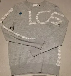 【人気】le coq sportif ロゴスウェット グレー 美品