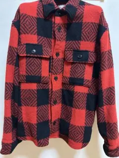 TENDERLOIN バッファロージャケット S RED TENDERLOIN テンダーロイン T-BUFFALO SHT JKT バッファロー シャツ