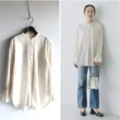 新品タグ付】コラージュガリャルダガランテ 強撚シアーシャツ