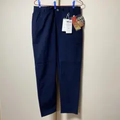 【新品】ストレッチ メンズ らくにのび～る ネイビー サイズ : XL 裏起毛