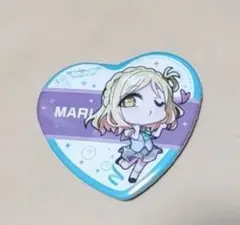 ラブライブ 小原鞠莉 ハート缶バッジ - メルカリ