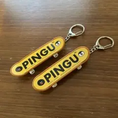 PINGU スケボー　キーホルダー