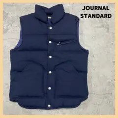 ジャーナルスタンダード ダウンベスト ダウンジャケット ウールベスト スナップ