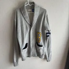 Champion L グレー カーディガン B刺繍のサムネイル