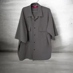 ADMIX ATELIER SAB MEN 半袖ワークシャツ グレー