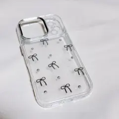 メタルリボン クリアケース iPhone17Pro