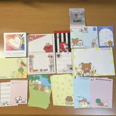 【メモ帳まとめ売りセット】カピバラさん・リラックマ・たれぱんだ　ほか