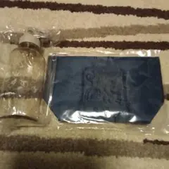 コメダ珈琲店　クリアボトル 500ml ポーチ セット