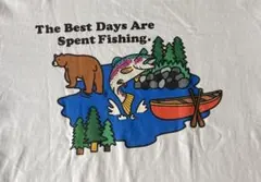 た*様 Foxfire 釣り Tシャツ ホワイト 半袖 Lサイズのサムネイル