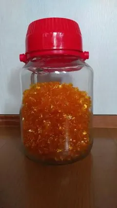 千羽鶴 (セロファン紙 黄色）