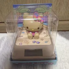 ハローキティ ゆらゆらソーラーマスコット 日焼けキティ