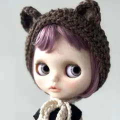 ネオブライスサイズ レトロなくまの帽子 ネオブライスサイズ レトロなくまの帽子 - メルカリ