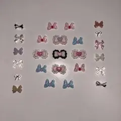 ネイルパーツ　リボン　セット