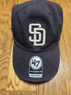 47 CLEAN UPキャップ　SD サンディエゴパドレス　ダークネイビー