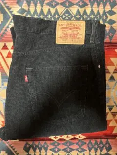 リーバイス569 コーデュロイ　ブラック