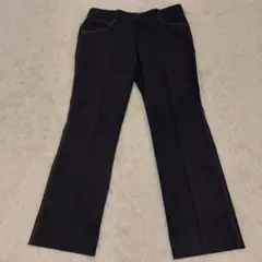 LANVIN レディース ゴルフパンツ ブラック 大きいサイズ サイズ42のサムネイル