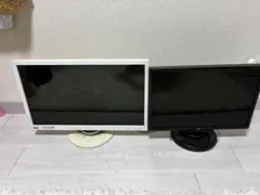 NEC as223wmパソコンモニター 2台セット 【ジャンク品】 NEC as223wmパソコンモニター 2台セット 【ジャンク品】 ディスプレイ