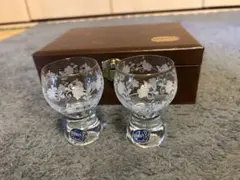 Bohemia Glass ショットグラス 2個セット